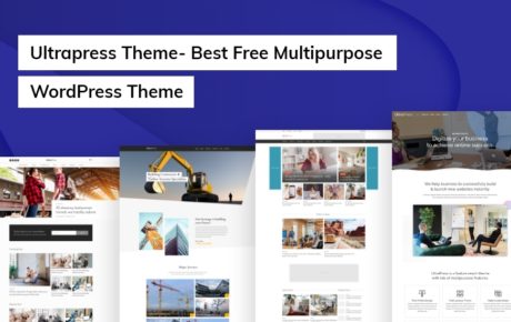Ultrapress theme- best free multipurpose WordPress theme