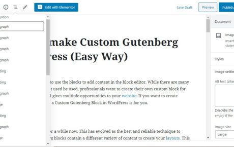 How to use and make Custom Gutenberg Block in WordPress (Easy Way)