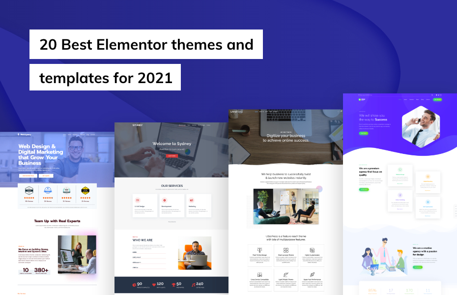 20 Best Elementor Themes and Templates for 2021